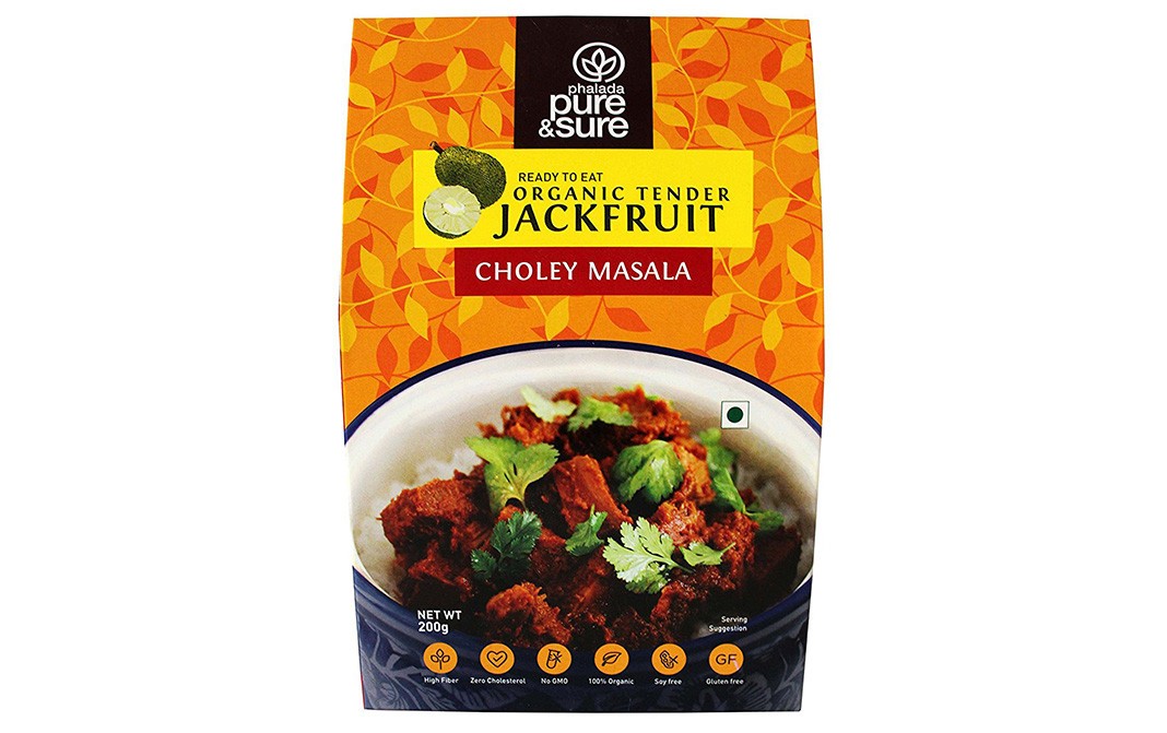 Pure & Sure Organic Tender Jackfruit Choley Masala   Pack  200 grams
